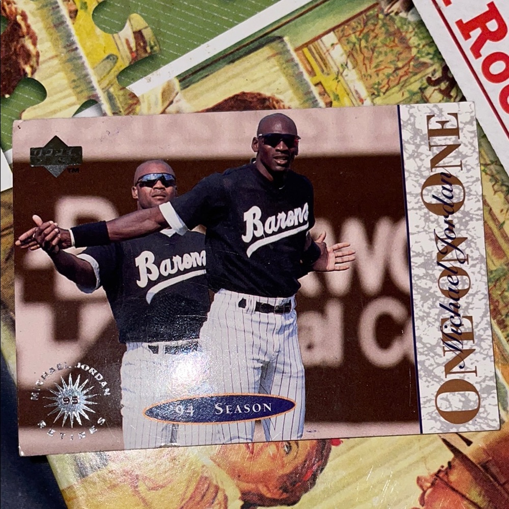 Upper Deck ‘94 season Michael Jordan baseball card #7